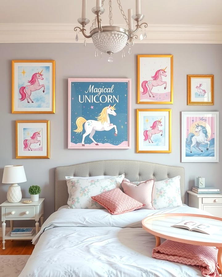 Unicorn Inspired Wall Art - 25 Unicorn Bedroom Ideas