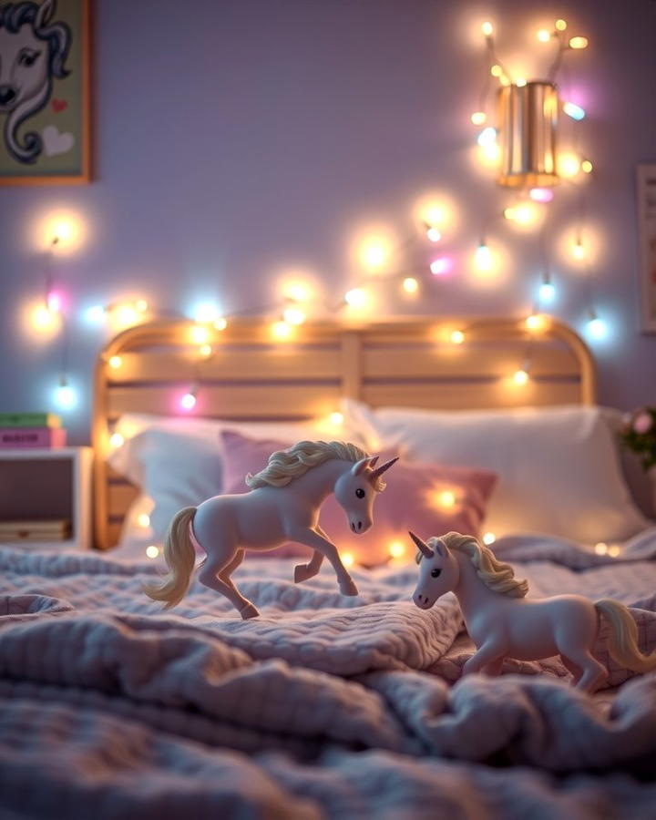 Unicorn String Lights 2 - 25 Unicorn Bedroom Ideas