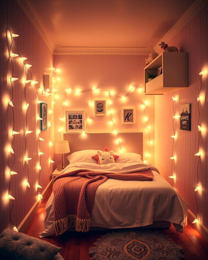 Unicorn String Lights - 25 Unicorn Bedroom Ideas