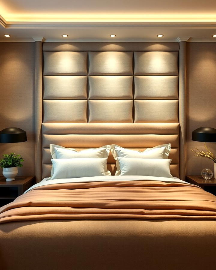 Upholstered Wall Panels 2 - 25 No Headboard Ideas