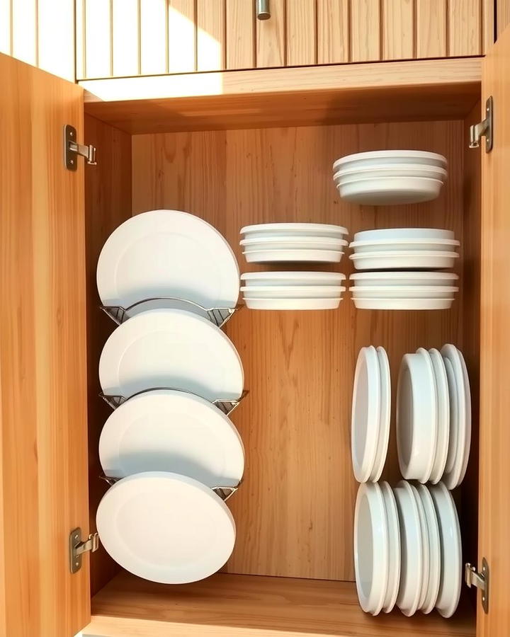 Use Magnetic Strips for Lightweight Lids - 25 Tupperware Organization Ideas