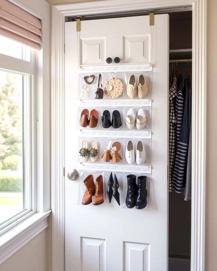 Use Over the Door Organizers - 25 Small Closet Storage Ideas