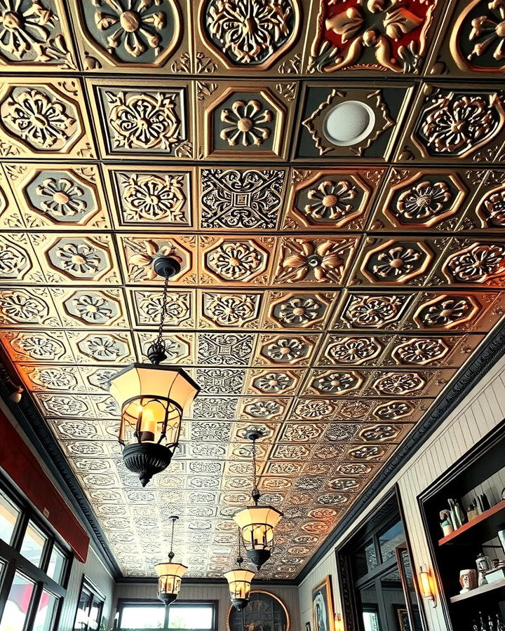 Using Tin Ceilings in Commercial Spaces - 25 Tin Ceiling