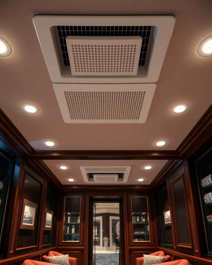 Ventilation System - 30 Cigar Room Ideas