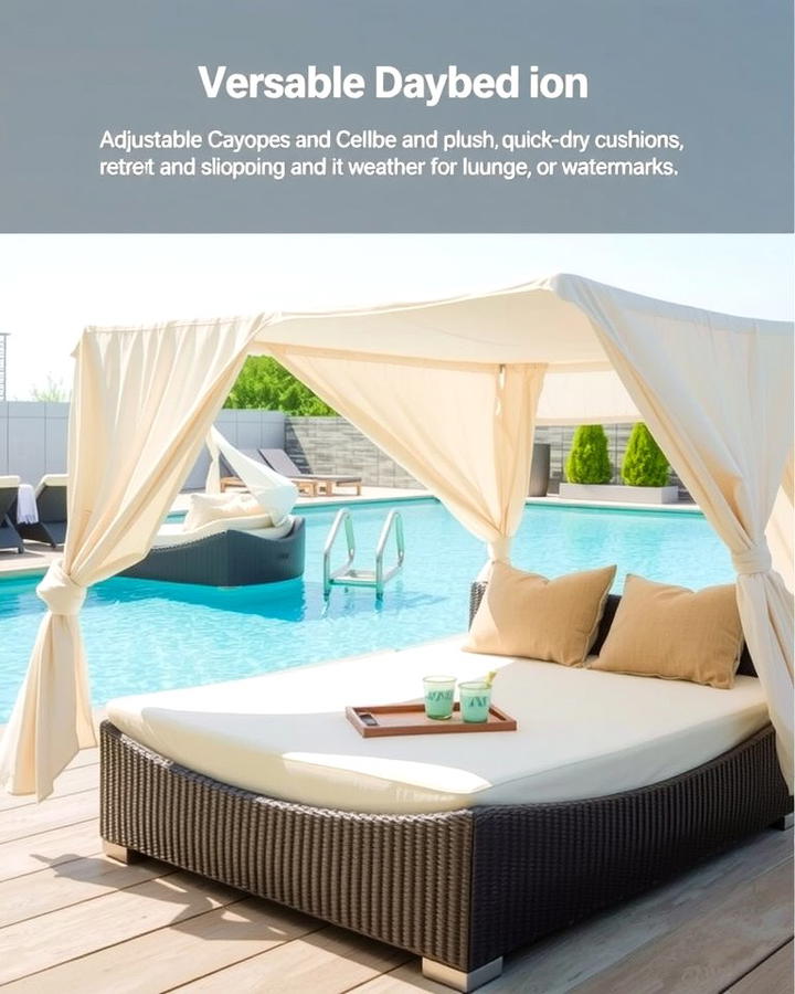 Versatile Daybeds - 25 Pool Furniture Ideas