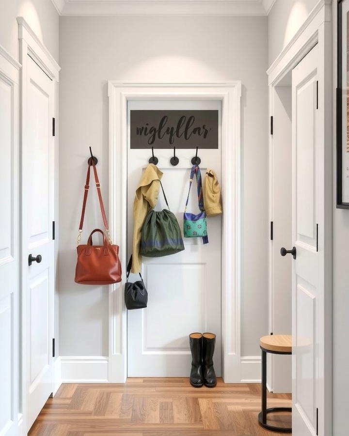 Vertical Coat Trees - 25 Small Mudroom Ideas