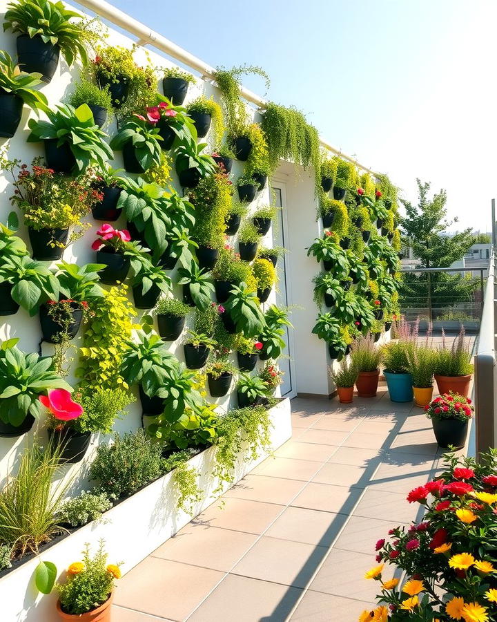 Vertical Garden Walls - 25 Terrace Desig