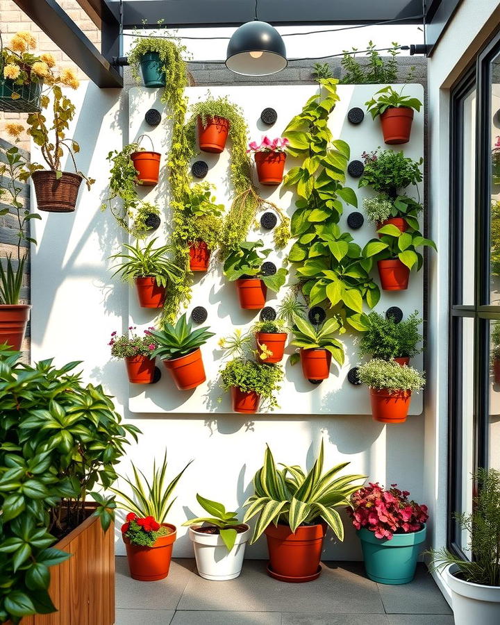 Vertical Garden Walls - 25 Patio Small Garden Ideas