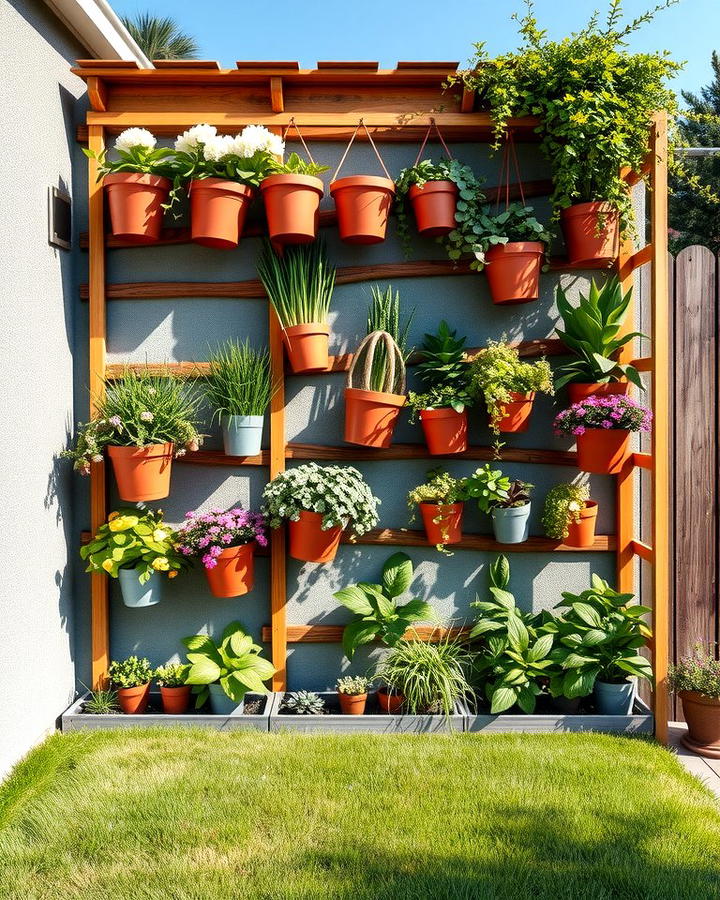 Vertical Gardening Walls - 30 Small Front Yard Landscaping Ideas