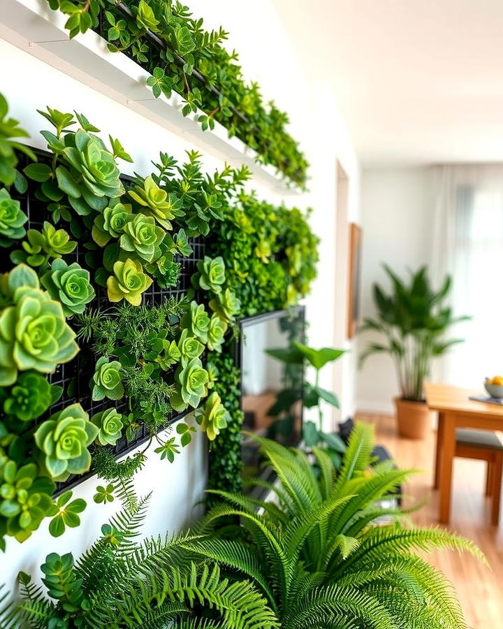 Vertical Gardens - 25 Townhouse Interior Design Ideas