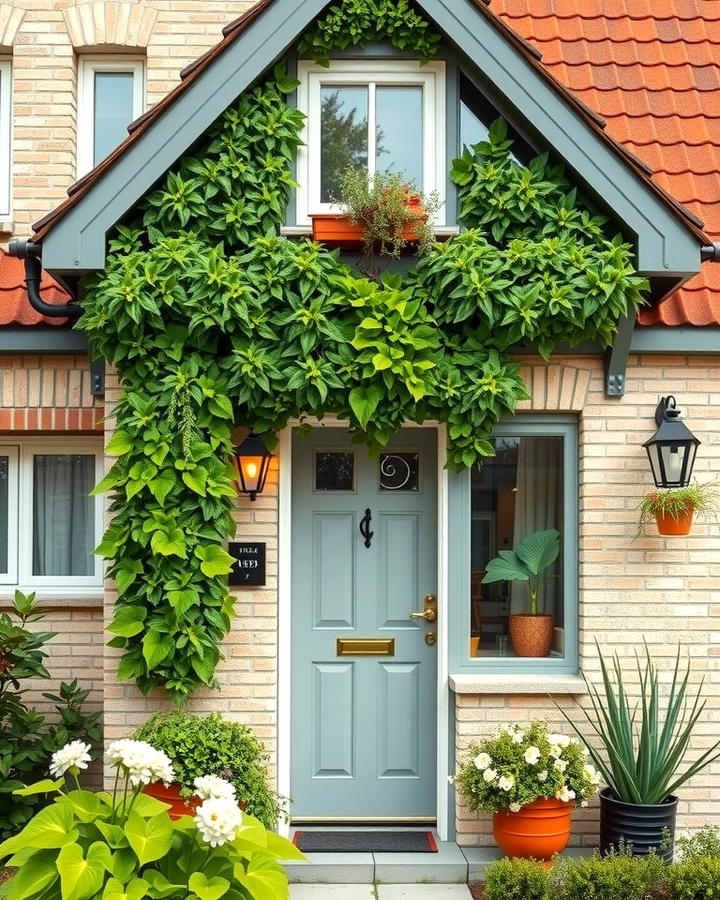 Vertical Gardens for Green Appeal - 25 modern cottage house exterior ideas