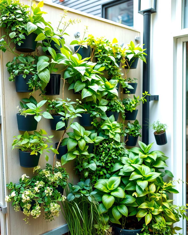 Vertical Gardens for Limited Space - 25 Small Backyard Landscaping Ideas