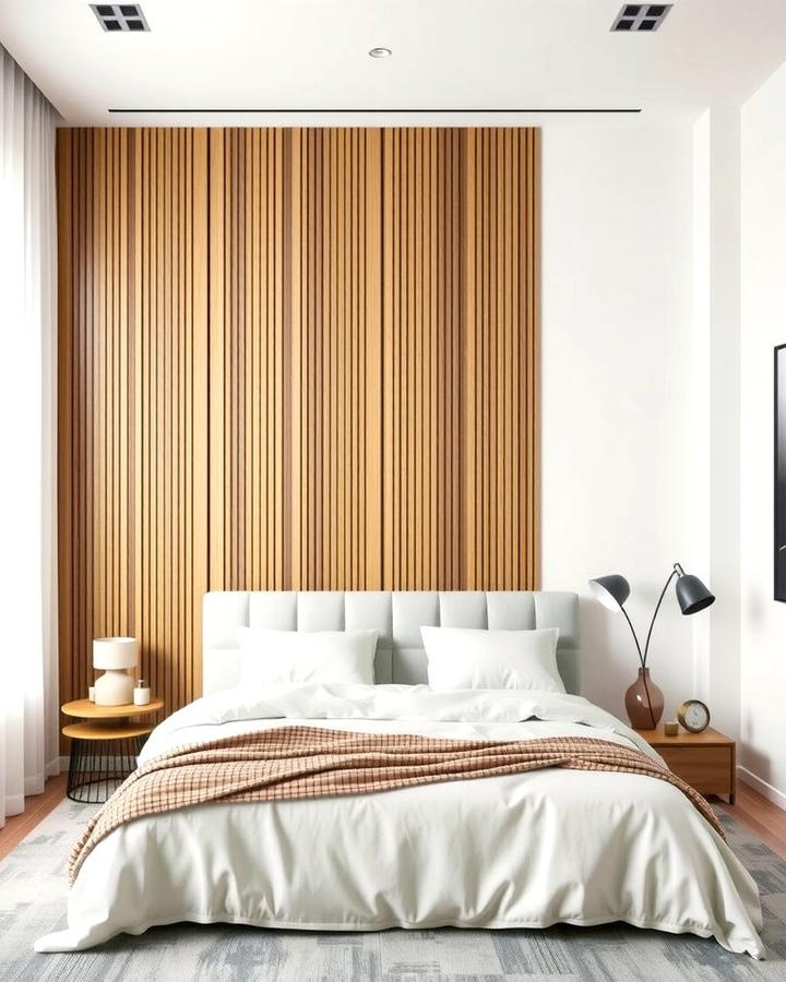 Vertical Slat Panels 2 - 25 Wall Paneling Ideas