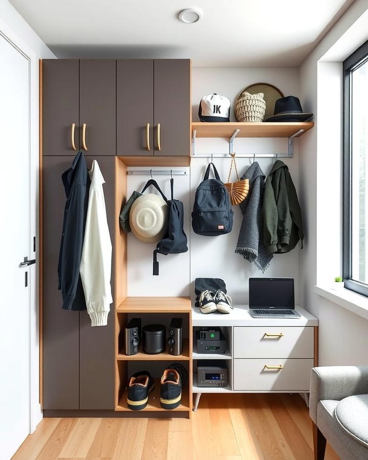 Vertical Storage Solutions - 25 Small Apartment Ideas for Guys