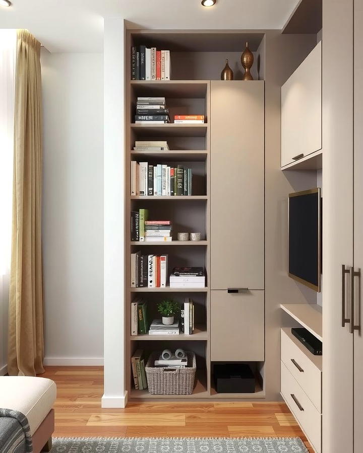 Vertical Storage Solutions for Maximum Organization - 25 Small Apartment Ideas for Guys