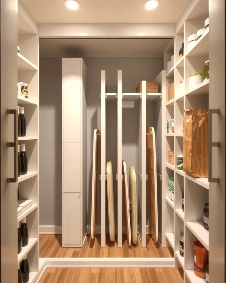 Vertical Storage for Tall Items - 25 Open Pantry Ideas