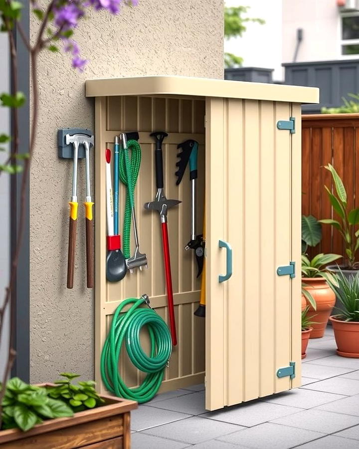 Vertical Wall Shed - 25 wood shed ideas