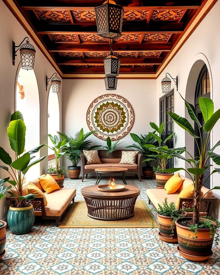 Vibrant Moroccan Theme - 25 Terrace Design Ideas