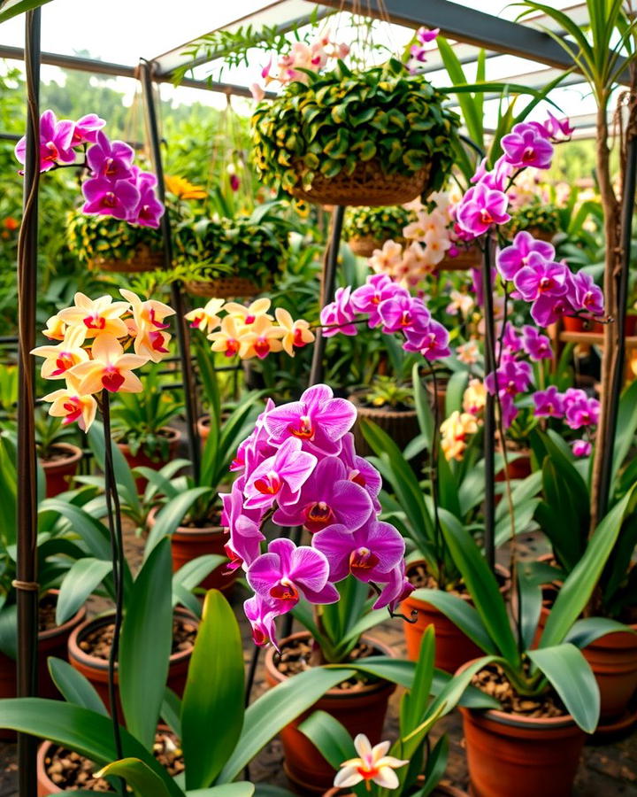 Vibrant Orchid Gardens - 25 Tropical Landscape Ideas