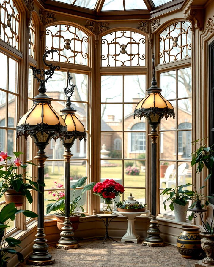 Victorian Style Floor Lamps - 25 Victorian Sunroom Ideas