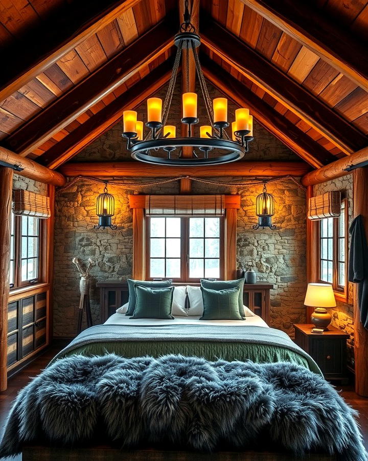 Viking Inspired Lighting - 25 Viking Bedroom Ideas