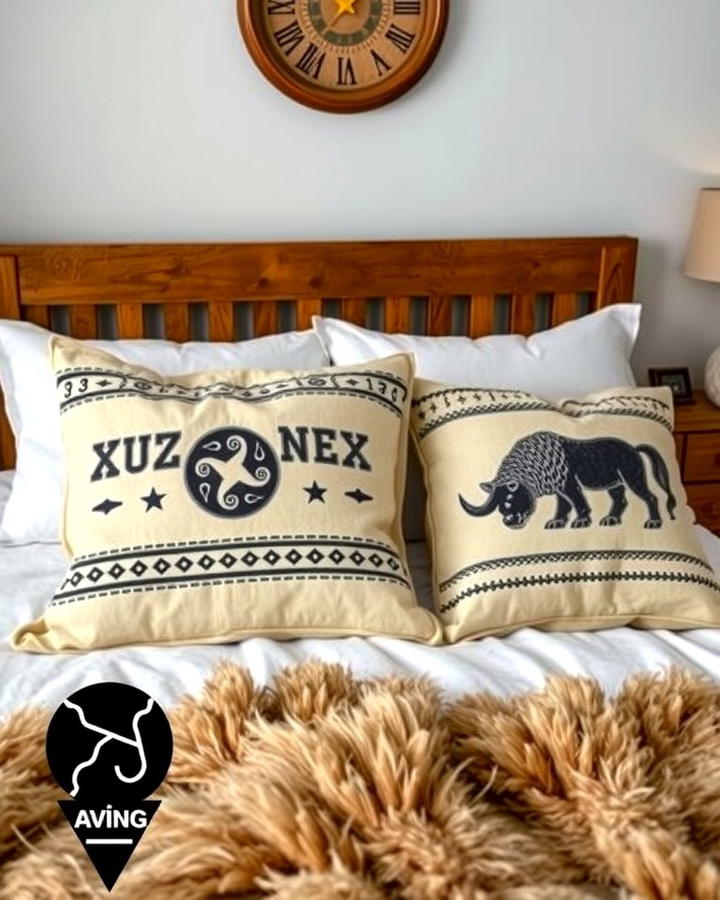 Viking Inspired Pillows - 25 Viking Bedroom Ideas