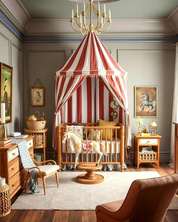 Vintage Circus Nursery - 25 Whimsical Nursery Ideas