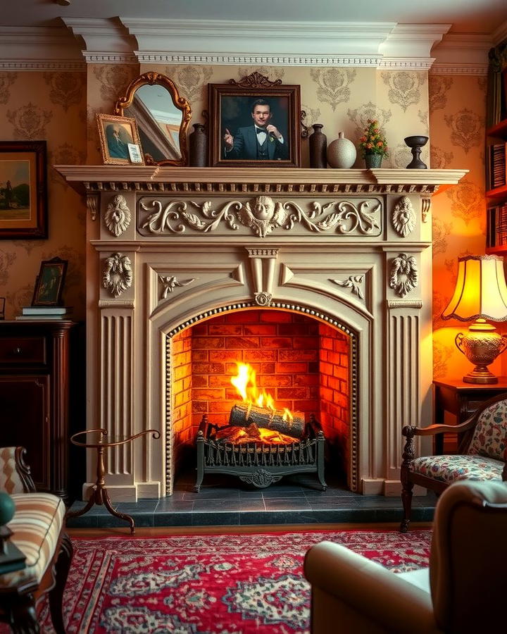 Vintage Fireplaces for Timeless Appeal - 25 Small Living Room Fireplace Ideas