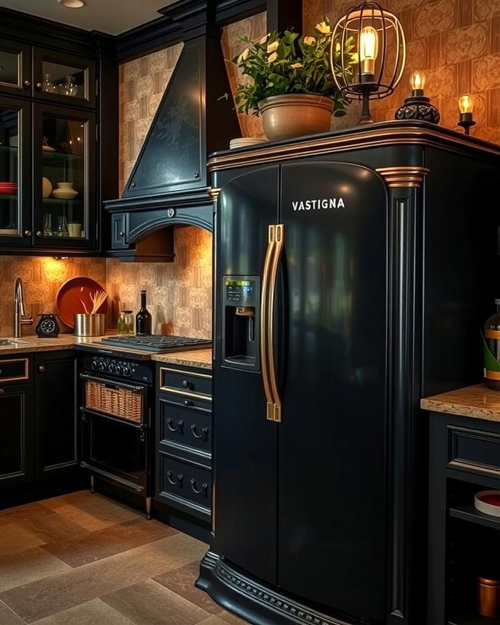 Vintage Inspired Appliances 2 - 30 Gothic Kitchen Ideas