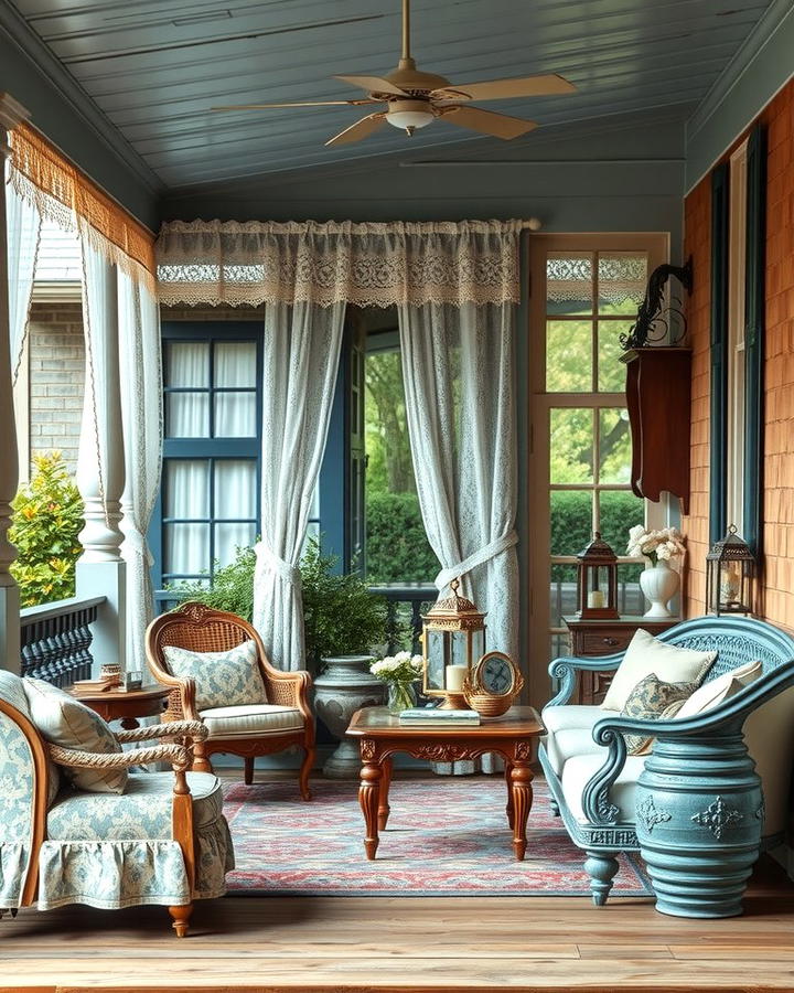 Vintage Inspired Charm - 25 Side Porch Ideas