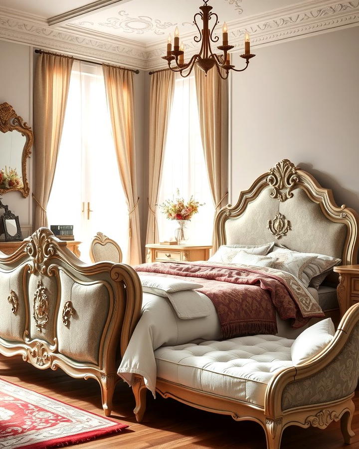 Vintage Inspired Furniture - 30 French Bedroom Decor Ideas