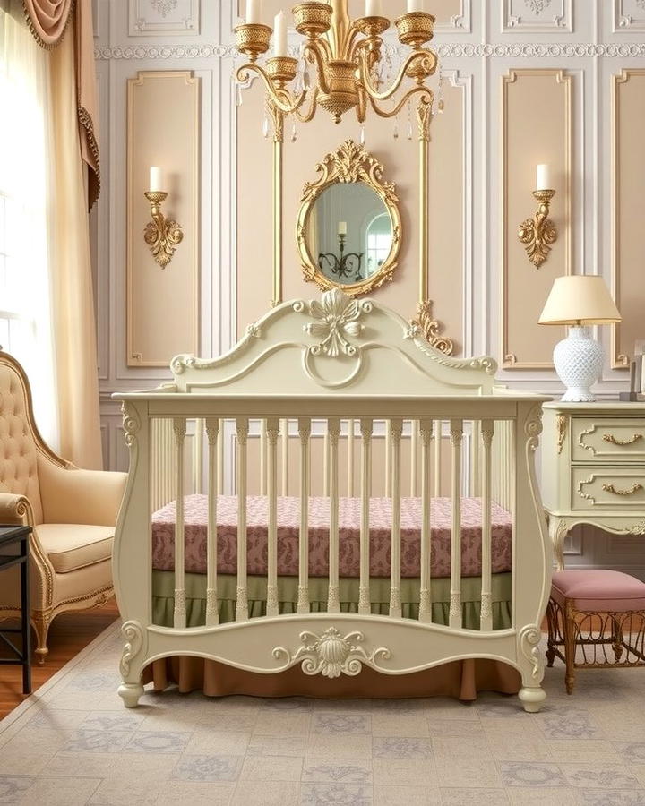 Vintage Inspired Furniture - 25 Princess Nursery Ideas