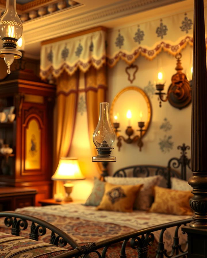 Vintage Lighting Fixtures - 25 Victorian Bedroom Ideas