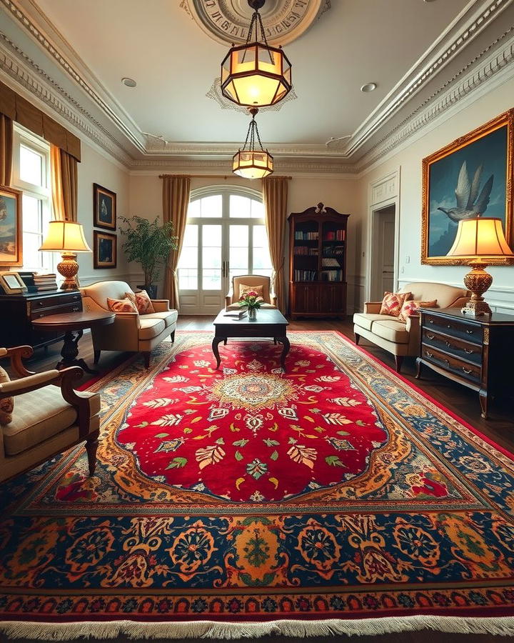 Vintage Persian Rugs - 25 Office Rug Ideas