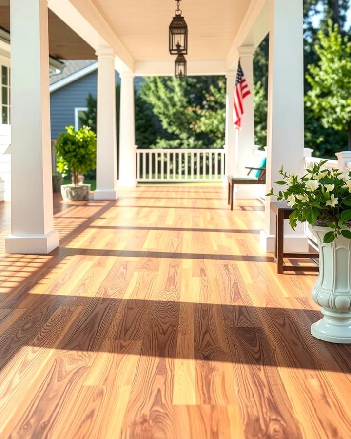 Vinyl Plank Flooring - 25 Porch Flooring Options