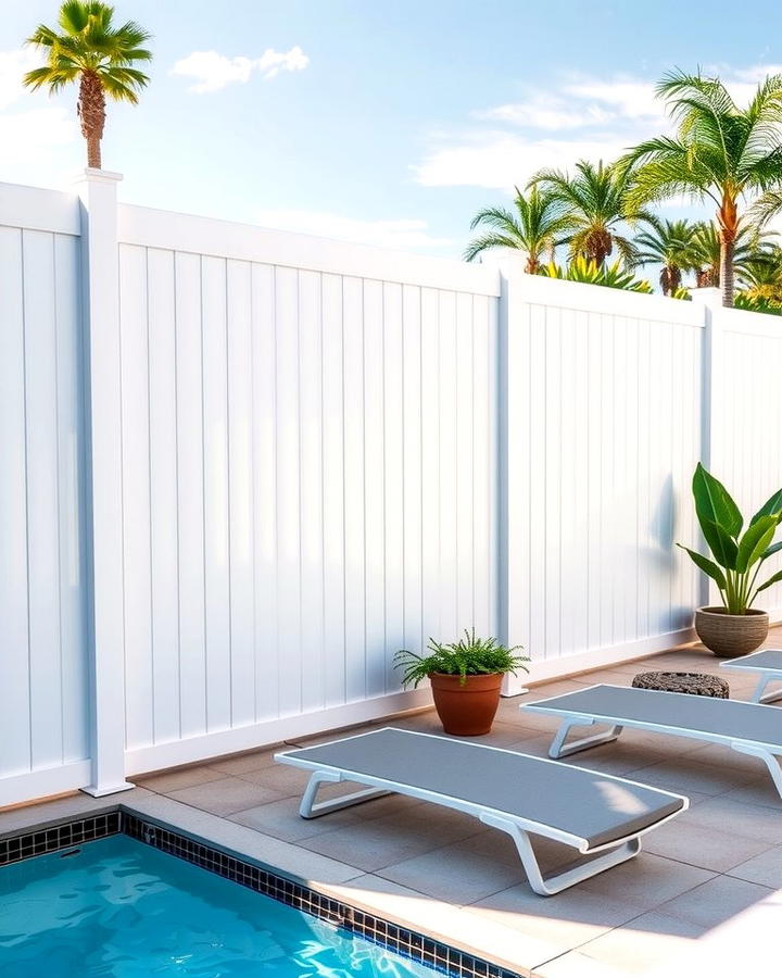 Vinyl Privacy Fence Panels - 25 Temporary Fence Ideas