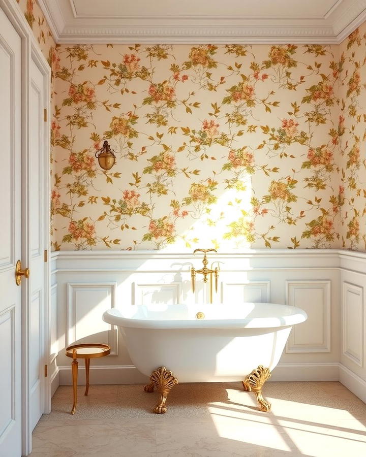 Wainscoting for Elegant Walls - 25 Traditional Bathroom Ideas