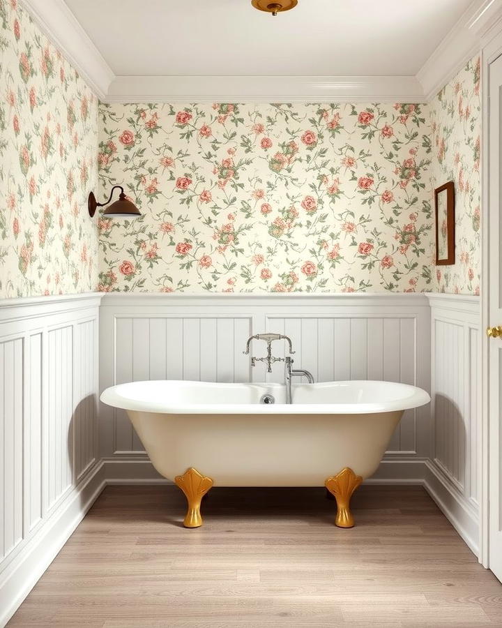 Wainscoting for Vintage Charm - 25 Traditional Bathroom Ideas