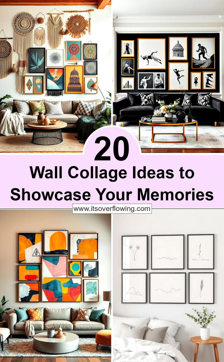 Wall Collage Ideas to Showcase Your Memories