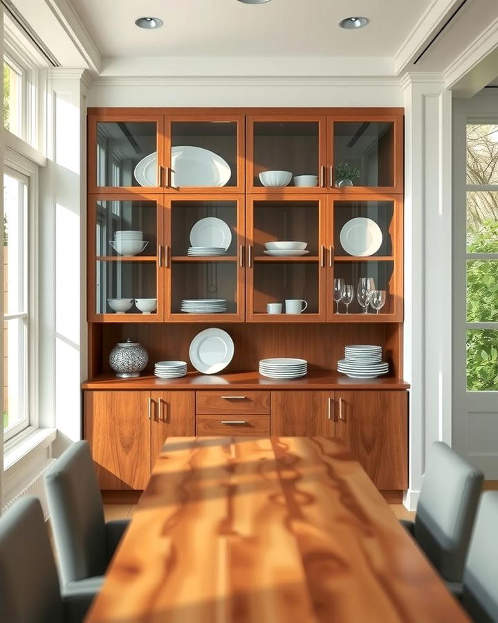 Wall Mounted Cabinets - 30 Dining Room Storage Ideas