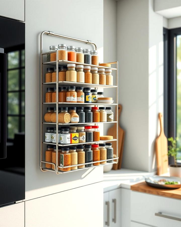 Wall Mounted Spice Rack - 25 Spice Rack Ideas