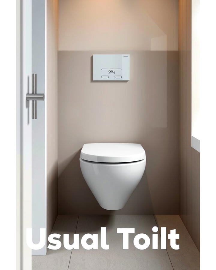 Wall Mounted Toilets - 25 Small Ensuite Design Ideas