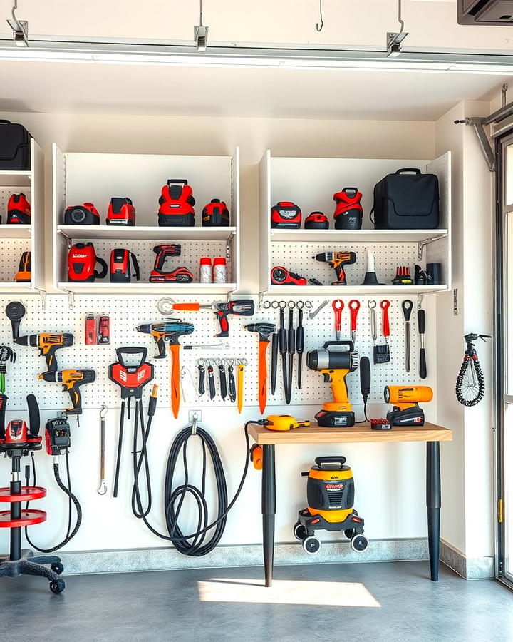 Wall Mounted Tool Cabinets - 25 Power Tool Storage Ideas