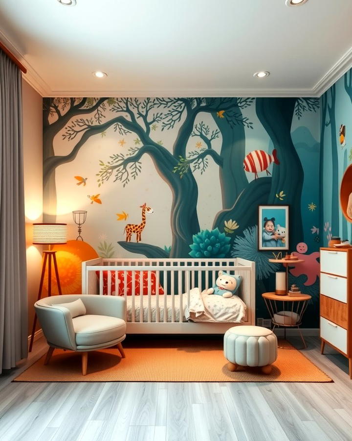 Wall Murals - 25 Nursery Wall Decor Ideas