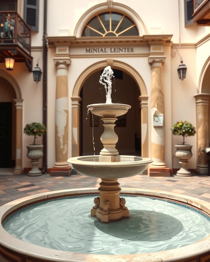 Water Fountains or Features - 30 Mediterranean House Exterior Ideas