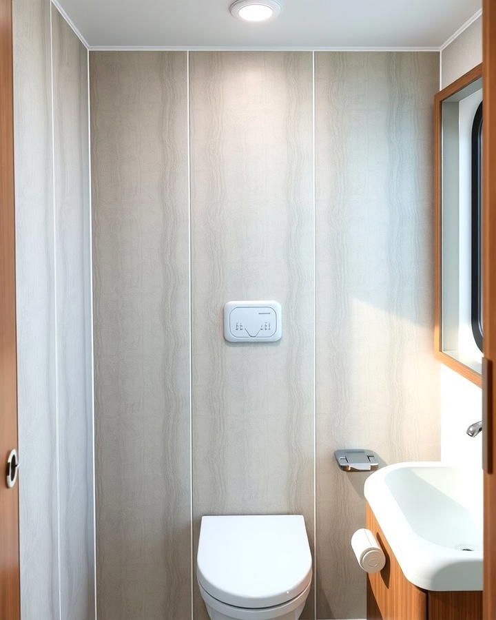 Waterproof Wall Panels - 25 Small Rv Bathroom Ideas