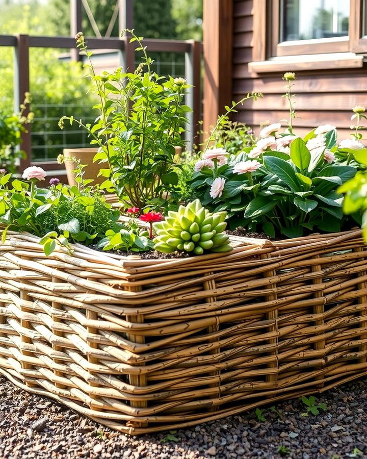 Wattle Raised Garden Beds - 25 Raised Garden Bed Ideas