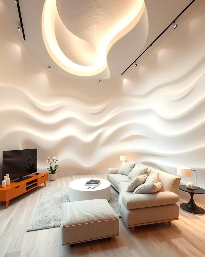 Wavy 3D Textures - 25 Wall Texture Ideas