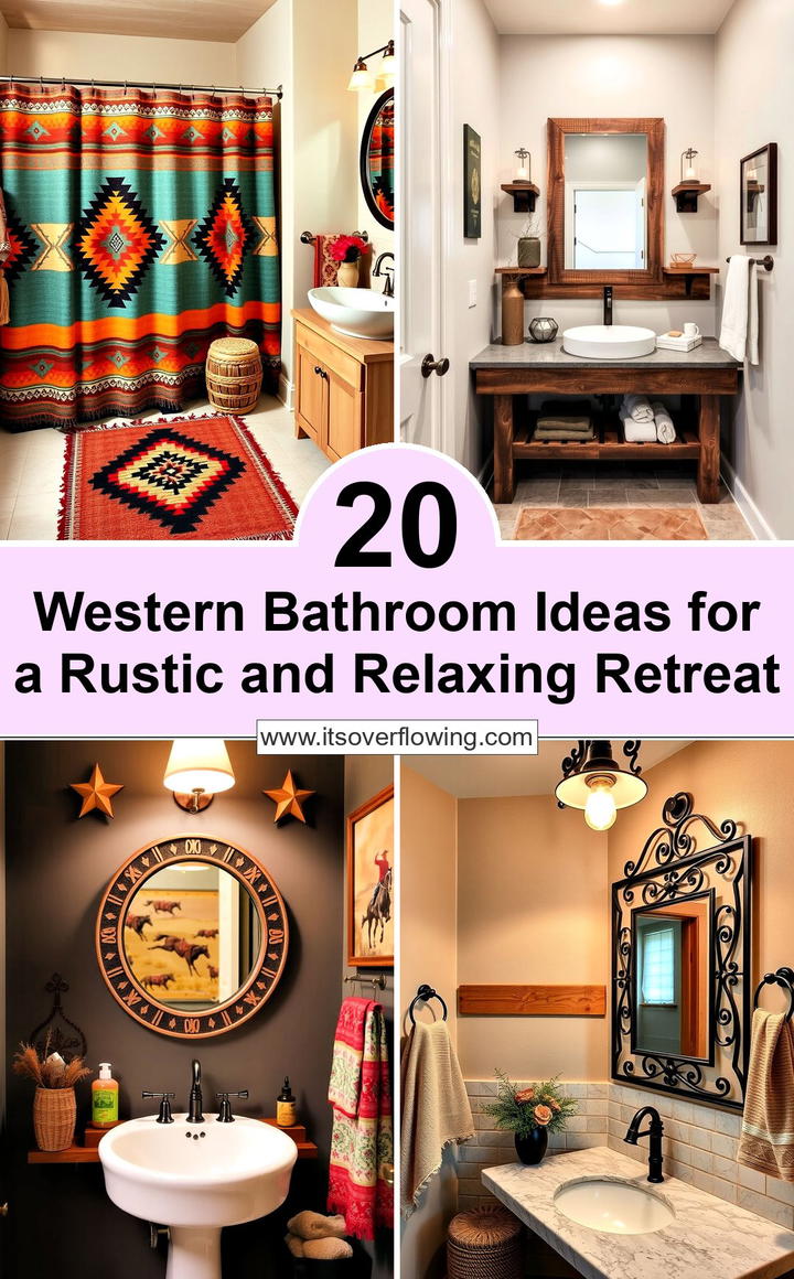 Western Bathroom Ideas for a Rustic and Relaxing Retreat