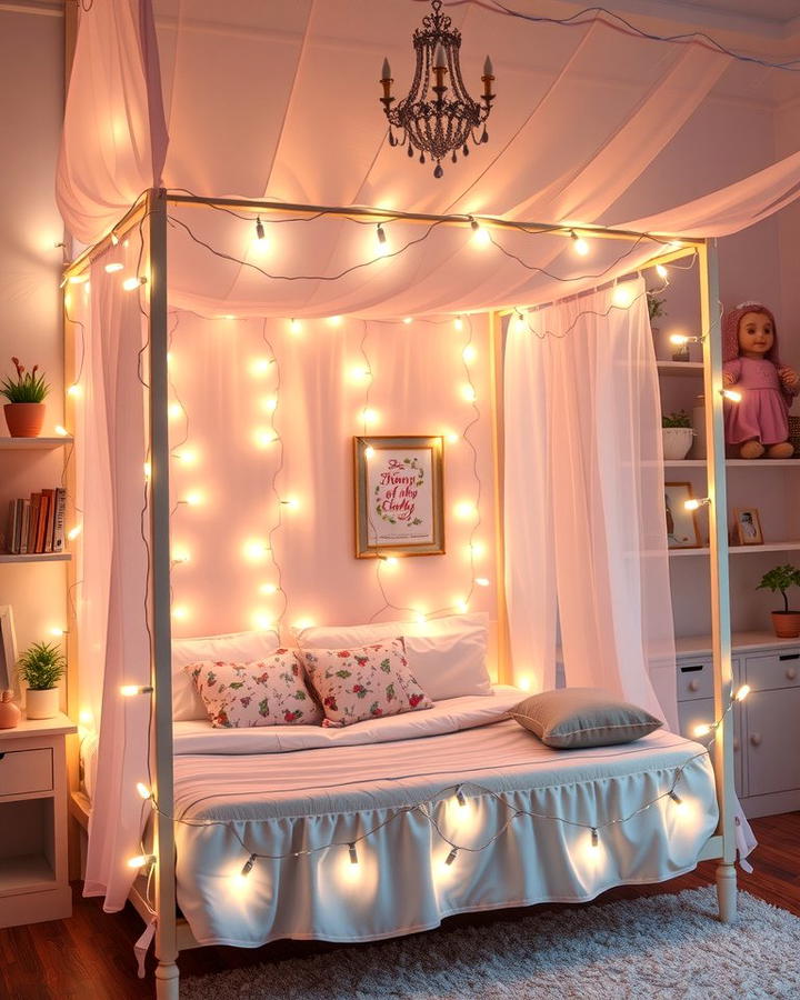 Whimsical Fairy Lights - 25 Princess Room Ideas